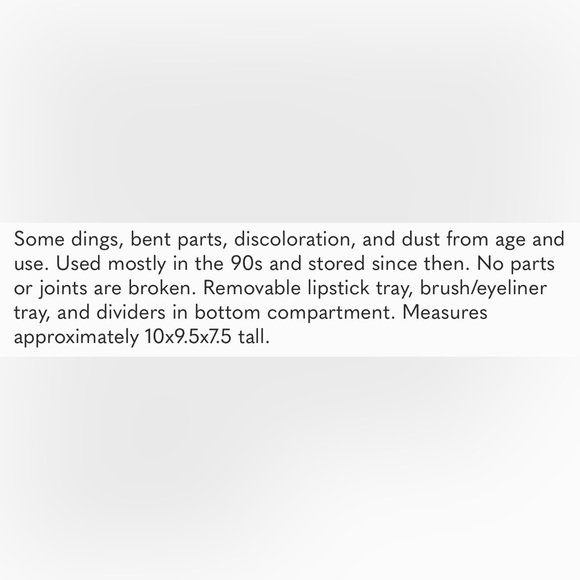 Vintage makeup case Sassaby case - Picture 13 of 13